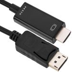 Cable de vídeo 4K 5m de DisplayPort DP a HDMI 1080p FullHD 2K 4K - YQ09300 - 01