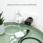 Fuente de alimentación 220VAC a USB tipo A hembra 5VDC 2.1A 10W blanco - AU02700 - 02