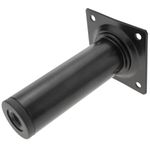 Pies redondos para mesa y mueble. Patas en acero negras de 10cm 4-pack - IO00200 - 06
