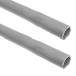 Bobina de cable de red ethernet Cat. 6 FTP de 100 m rígido de color gris - LM07500 - 07