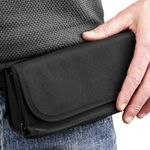 Cartera de camarero para billetes y monedas de euro con clasificador y cinturón y cierre magnético - MM07800 - 08