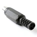Conector RCA hembra de color negro - CM01800 - 02