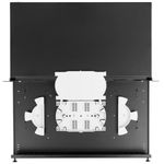 Patch panel para rack 19" 1U 24 SC simplex o LC duplex - FQ10700 - 02