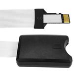 Adaptador de microSD TF a slot de tarjeta SD SDHC SDXC con cable plano de 48 mm - SL00100 - 05