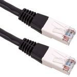 Cable de red ethernet Cat. 6 FTP de 1 m de color negro - RU04300 - 01