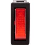 Interruptor basculante rojo luminoso SPST 3 pin - TG10300 - 02