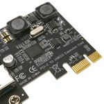 Tarjeta PCIe a SuperSpeed USB 3.0 con 2 puertos externos - UU00900 - 02