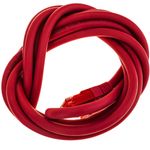 Cable de red ethernet Cat. 6a UTP de 0,25 m de color rojo ultra flexible - LJ10000 - 03