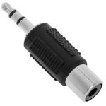 Adaptador de audio RCA hembra a jack 3.5mm macho - AY04600 - 04