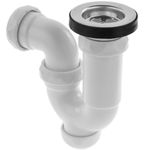 Sifón curvo extensible para lavabo-bidet 1"1/2 x ∅ 70 mm - KS20500 - 04