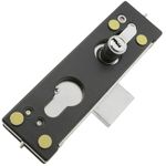 Cerradura de aluminio para puerta de cristal para cierrapuertas de suelo - LK08400 - 04