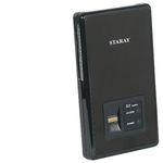 Caja externa 2.5" SATA USB 2.0 con lector de huellas digital Negra - RDS 1050 - 01