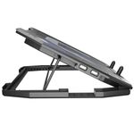 Base de refrigeración para portátiles de 15.6-17.3" con 3 ventiladores, iluminación led y 2 puertos USB Natec Oriole NPL-1926 - NT42500 - 04