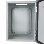 Caja de distribución eléctrica metálica con protección IP65 para fijación a pared 500x300x300mm - DF02200 - 07