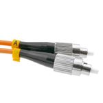 Cable de fibra óptica FC a LC multimodo duplex 62.5/125 de 1 m - FJ04100 - 09