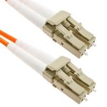 Cable de fibra óptica de LC/PC a LC/PC multimodo (MM) Duplex OM1 de 1m - FI00100 - 01