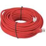 Cable de red ethernet Cat. 5e UTP de 20 m de color rojo PCU5-10CC-2000-R - RL21000 - 01