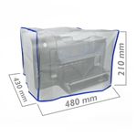 Funda protectora de polvo Cubierta para impresora láser universal 480 x 430 x 210 mm - AC01800 - 02