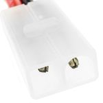 Cable T PLUG macho a TAMIYA #1 hembra de 8cm 14AWG Carga y fuente alimentación - KM05600 - 03