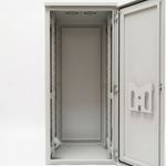Armario rack 19" para exterior IP55 de 42U en acero inoxidable blanco MobiRack GO 600x600x2020 mm - WX17800 - 03