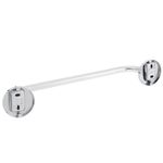Toallero barra para pared cromado 350x60x74mm modelo Renne - KS30600 - 04