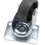Rueda pivotante industrial de metal sin freno 50 mm - QR01000 - 07