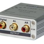 Receptor de audio digital o analógico a través de Cat.5 - SHB 6136 - 01