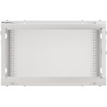 Armario Rack mural 19" 6U F600 600x600x379mm pared desmontado DIY blanco Lanberg - WK36500 - 10