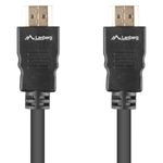 Cable HDMI v1.4 macho a macho de 3 m color negro de Lanberg CA-HDMI-15CC-0030-BK - HI14200 - 03