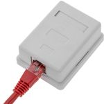 Caja de superficie de 1 RJ45 Cat.5e FTP - RI03400 - 04