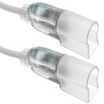 Empalme con cable para LED Neón Flex LNF 4 pin 26x14mm 20cm - NL05000 - 01