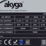 Fuente de alimentación ATX 700W PPFC  Negra - HM 0700 - 04