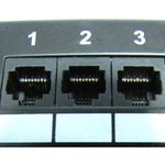 Patch panel 10" para armario rack 8-port RJ45 Cat.5e UTP 1U - TR03100 - 04