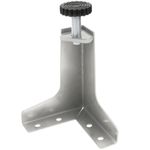 Pies esquineros para mesa y mueble. Patas en acero inoxidable de 107-130 mm 4-pack - IO09300 - 06