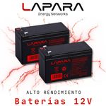 Batería 12V 8.5Ah sellada Lapara - LA-GP1285 - 02
