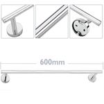 Toallero barra para pared cromado 600x50x76mm modelo Paddy - KS32000 - 02