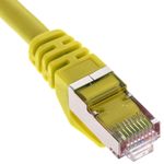 Cable de red ethernet Cat. 6a FTP de 1 m de color amarillo - LJ23300 - 02