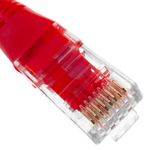 Cable de red ethernet Cat. 6 UTP de 1,5 m de color rojo - RJ00600 - 03