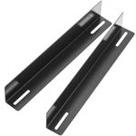 Guías laterales fijas de soporte para armario rack 19 negro 350mm - RM04100 - 03