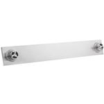 Canaleta de doble desagüe 70x10cm con rejilla en acero inoxidable mate - KS42500 - 04