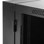 Armario rack mural 19'' pivotante 9U 600x550x500mm pared negro SOHORack GO montado - WK04300 - 10