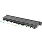 Patch panel 19" de 24 RJ45 CAT.5E FTP 1U Lanberg PPS5-1024-B - RD11700 - 02