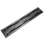 Panel ciego de 2U para armario rack 19" Tapa negra a presión - RM07200 - 05
