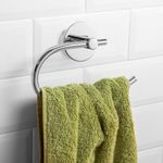 Toallero barra para pared cromado 200x161x42mm modelo Paddy - KS31600 - 03