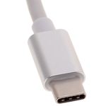 Adaptador USB 3.0 tipo C a RJ45 Gigabit Ethernet con hub 3 puertos USB tipo A - RA01900 - 03