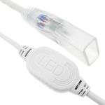 Tira luz flexible LED Neón Flex LNF 16x8mm 220VAC de 50m verde - NL02400 - 08