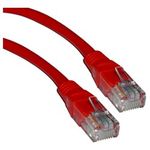 Cable de red ethernet Cat. 5e UTP de 1,5 m de color rojo - RL00600 - 01