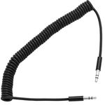 Cable audio estéreo minijack 3.5 macho macho 1m rizado flexible - TV07900 - 03
