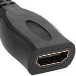 Cable HDMI 1.4 tipo A de macho a hembra de 20cm - HD02000 - 02