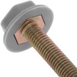Pack de 4 tacos metálicos de expansión con tornillo 12x85mm con tapón Gris - SE04800 - 03